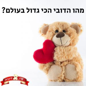 מהו הדובי הכי גדול בעולם